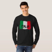 T-shirt Drapeau cool Italia (Devant entier)