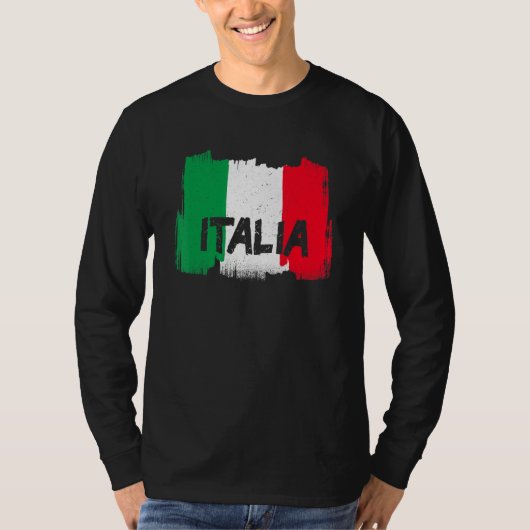 T-shirt Drapeau cool Italia (Devant)