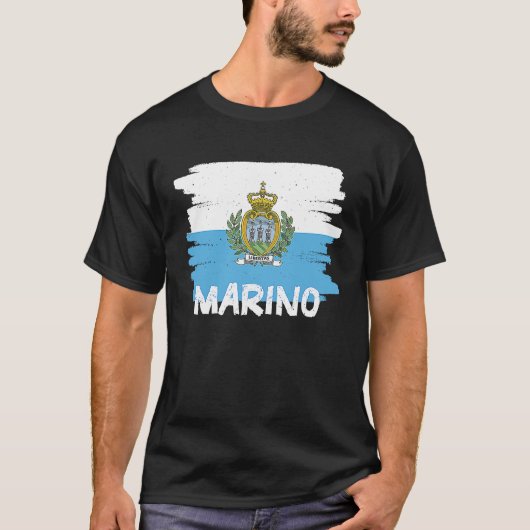 T-shirt Drapeau cool Marin (Devant)