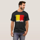T-shirt Drapeau cool Naples (Devant entier)