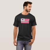 T-shirt Drapeau coréen (Devant entier)