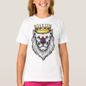 T-shirt Drapeau coréen Lion King (Devant)