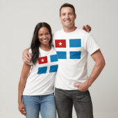 T-shirt Drapeau crétois d'état (Unisexe)