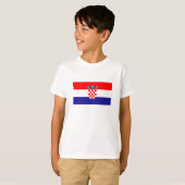 T-shirt Drapeau croate (Devant entier)