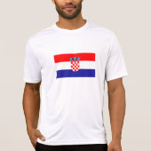 T-shirt Drapeau croate (Devant)