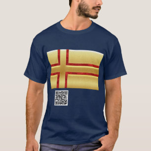 T-SHIRT DRAPEAU CROISÉ NORDIQUE