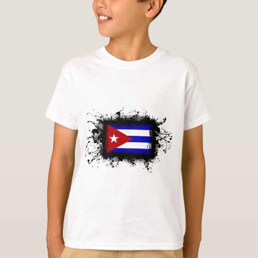T-shirt Drapeau Cuba (Devant)