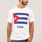 T-shirt Drapeau Cuba (Devant)