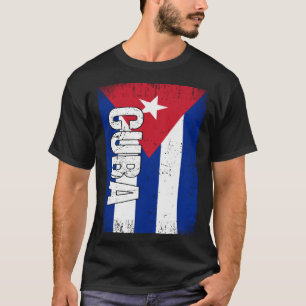T-shirt Drapeau cubain