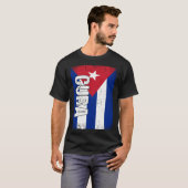 T-shirt Drapeau cubain (Devant entier)