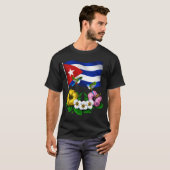 T-shirt Drapeau cubain (Devant entier)
