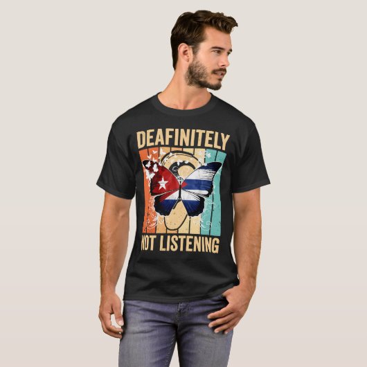 T-shirt Drapeau cubain (Devant entier)