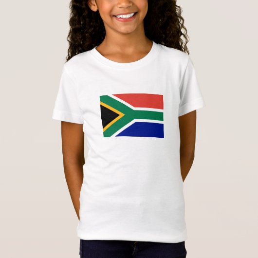 T-Shirt Drapeau d'Afrique du Sud (Devant)