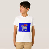 T-shirt Drapeau d'agitation de Gotlands län (Devant entier)