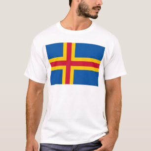 T-shirt Drapeau d'Aland