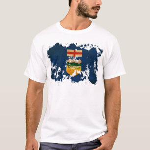 T-shirt Drapeau d'Alberta