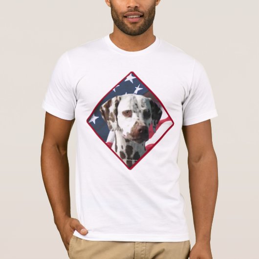 T-shirt Drapeau dalmate 2 (Devant)