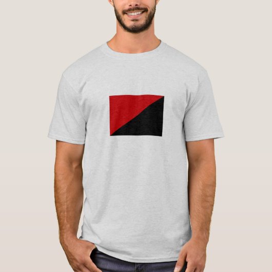 T-shirt Drapeau d'anarchiste (Devant)