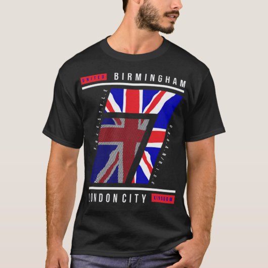 T-shirt Drapeau d'Angleterre (Devant)