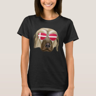 T-shirt Drapeau danois Chien de Berger Anatolien Chien Dan