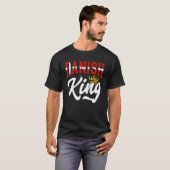 T-shirt Drapeau danois Danemark Danemark (Devant entier)