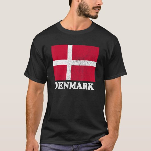T-shirt Drapeau danois Fierté Drapeau danois (Devant)