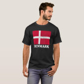 T-shirt Drapeau danois Fierté Drapeau danois (Devant entier)