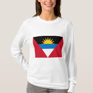 T-shirt Drapeau d'Antigua-et-Barbuda