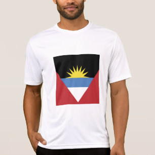 T-shirt Drapeau d'Antigua-et-Barbuda