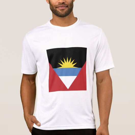 T-shirt Drapeau d'Antigua-et-Barbuda (Devant)