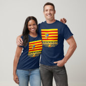 T-shirt Drapeau d'Aragon (Unisexe)