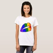 T-SHIRT DRAPEAU D'ARC-EN-CIEL (Devant entier)