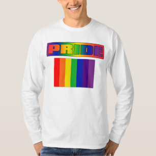 T-shirt Drapeau d'arc-en-ciel de fierté