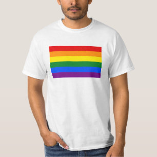 T-shirt Drapeau d'arc-en-ciel de LGBT