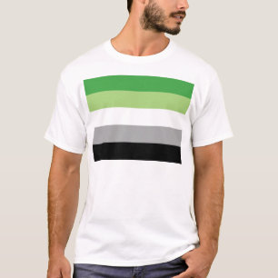 T-shirt Drapeau d'Aromantic