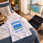 T-shirt Drapeau d'Aruba
