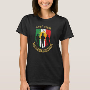 T-shirt Drapeau d'Asiti Kurdistan Kurde Erbil Kurdistan