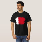 T-shirt Drapeau de Bahreïn (Devant entier)