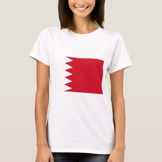T-shirt Drapeau de Bahreïn (Devant)