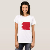 T-shirt Drapeau de Bahreïn (Devant entier)