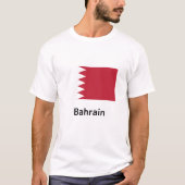 T-shirt Drapeau de Bahreïn (Devant)