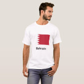 T-shirt Drapeau de Bahreïn (Devant entier)