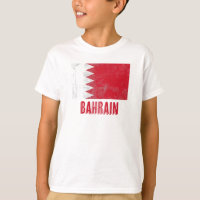 Drapeau de Bahreïn "Grunge" look.