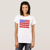 T-shirt Drapeau de baie (Devant entier)
