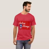 T-shirt Drapeau de Baton Rouge (Devant entier)