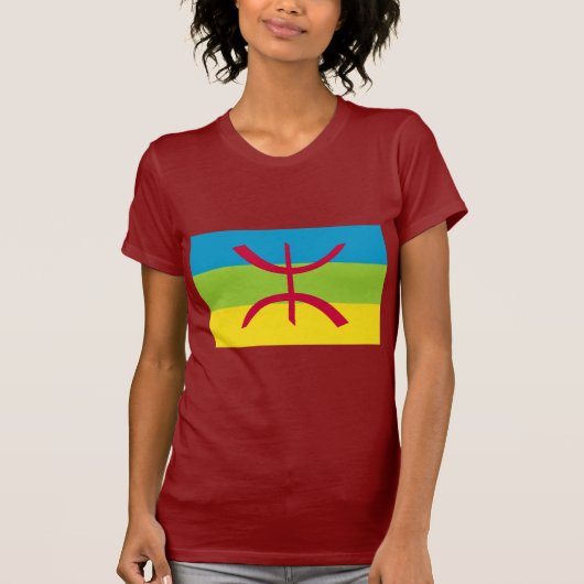 T-shirt Drapeau de Berber (Devant)