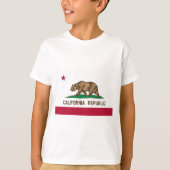 T-SHIRT DRAPEAU DE CALIFORNIE (Devant)