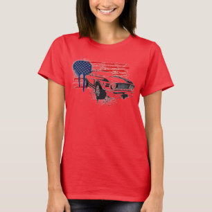 T-shirt Drapeau de Camaro Etats-Unis - customisé