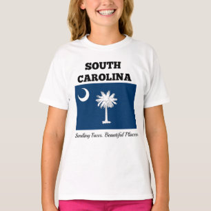 T-shirt Drapeau de Caroline du Sud