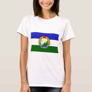 T-shirt Drapeau de Cascadia socialiste